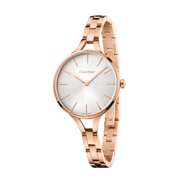 Calvin Klein K7E23646 Graphic Collection Rose Gold Steel Women's Watch