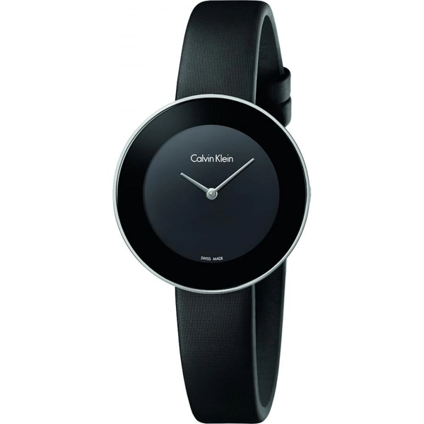Calvin Klein K7N23CB1 Chic Collection Black Round Women's Watch