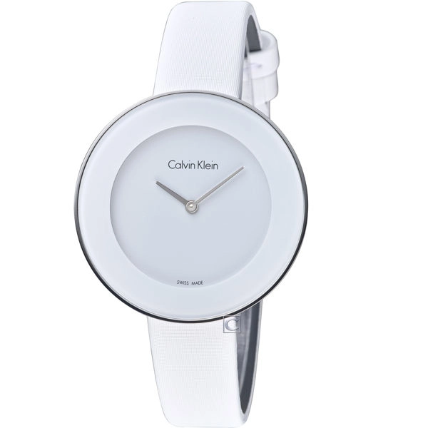 Calvin Klein K7N23TK2 Chic Collection White Dial Round Women's Watch