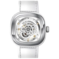 Sevenfriday p1-02 Bright Stainless Steel White..