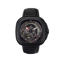 Sevenfriday p3-01 P-Series Black PVD Steel Aut..