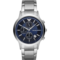 Emporio Armani AR11164 Blue Dial Stainless Ste..