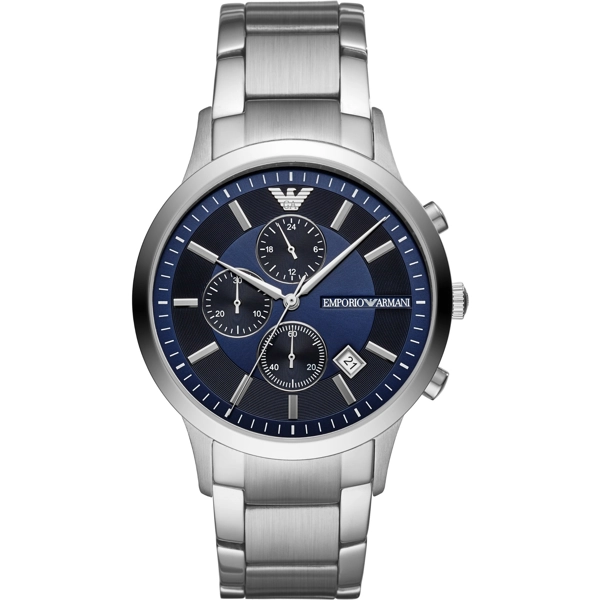 Emporio Armani AR11164 Blue Dial Stainless Steel Bracelet Men’s Watch
