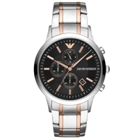 Emporio Armani AR11165 Two-Tone Stainless Stee..