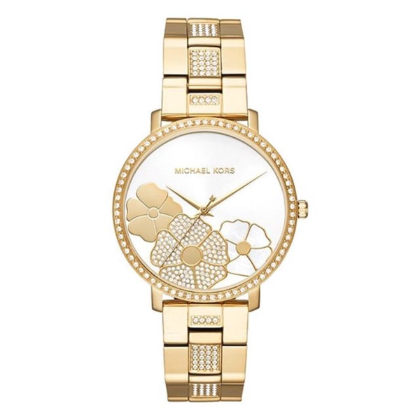 Michael Kors MK3864 Jaryn Pavé Gold Tone Stainless Steel Women's Watch