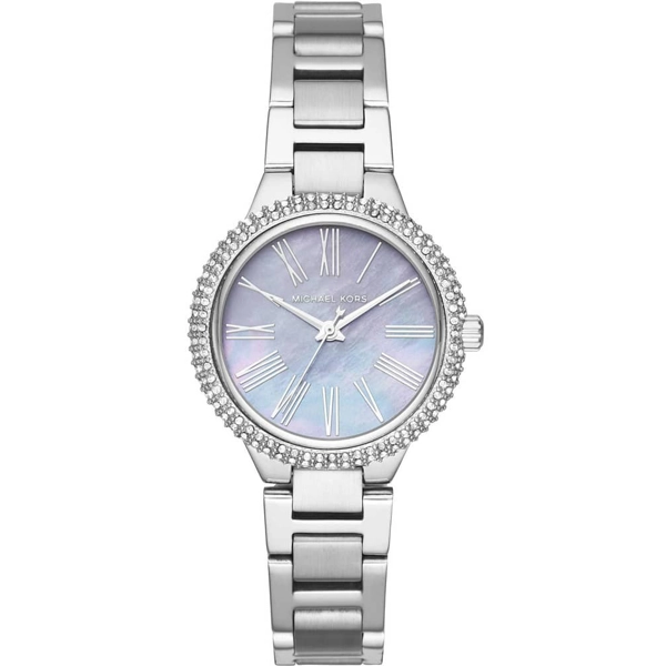 Michael Kors MK6562 Taryn Purple Dial Women's Silver Bracelet Watch