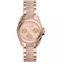 Michael Kors MK6175 Mini Blair Rose Gold Stain..