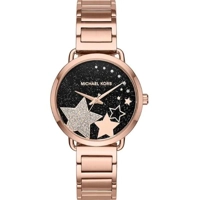 Michael Kors MK3795 Portia Rose Gold Tone Wome..