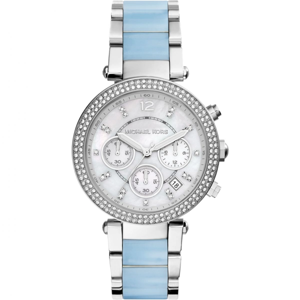 Michael Kors MK6138 Parker Silver Tone Dial Women’s Bracelet Watch