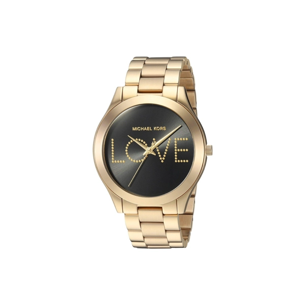 Michael Kors MK3803 Slim Runway Gold Tone Women’s Wrist Watch