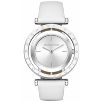 Michael Kors MK2524 Averi White Leather Strap ..