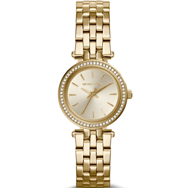 Michael Kors MK3295 Mini Darci Champagne Dial Gold Tone Ladies Watch