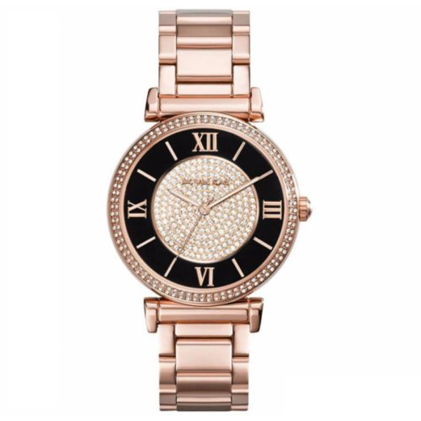 Michael Kors MK3339 Caitlin Rose Gold Stainless Steel Ladies Watch
