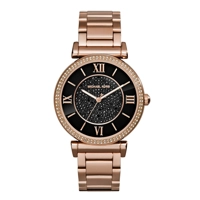 Michael Kors MK3356 Catlin Black Crystal Dial ..