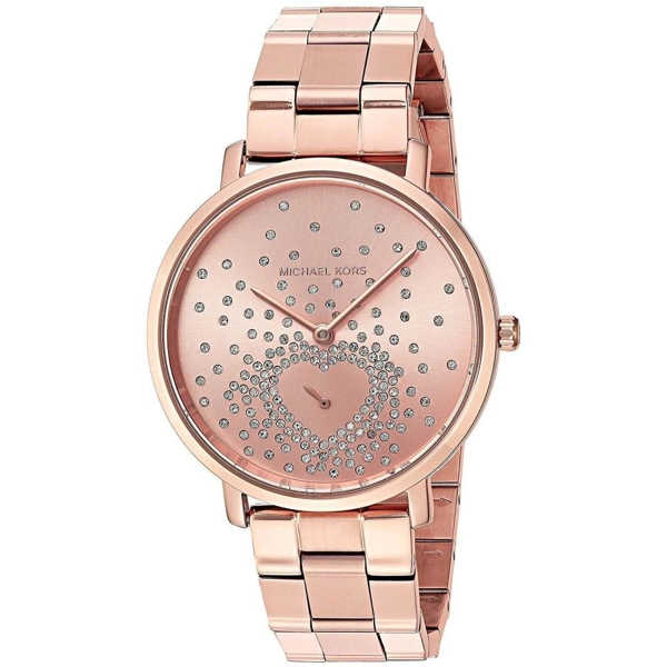 Michael Kors MK3621 Jaryn Rose Gold Tone Crystal Dial Ladies Watch