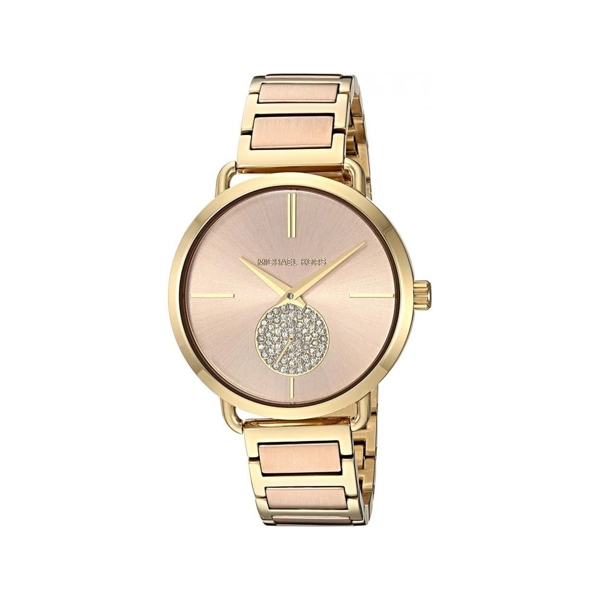 Michael Kors MK3706 Portia Two Tone Stainless Steel Ladies Watch
