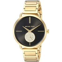 Michael Kors MK3788 Portia Black Dial Stainles..