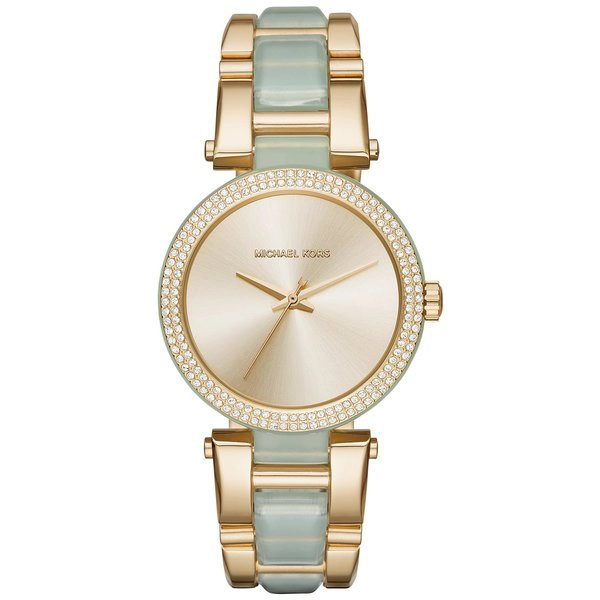 Michael Kors MK4317 Delray Pave Champagne Dial Ladies Watch