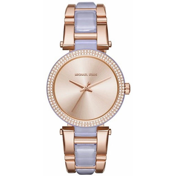 Michael Kors MK4319 Rose Gold Purple Wrist Ladies Watch