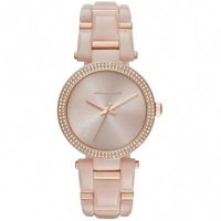 Michael Kors MK4322 Delray Rose Gold Tone Stai..