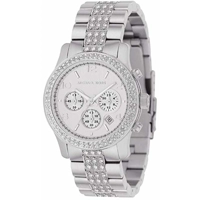 Michael Kors MK5108 Pave Stainless Steel Brace..