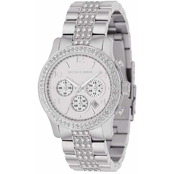 Michael Kors MK5108 Pave Stainless Steel Bracelet Ladies Watch