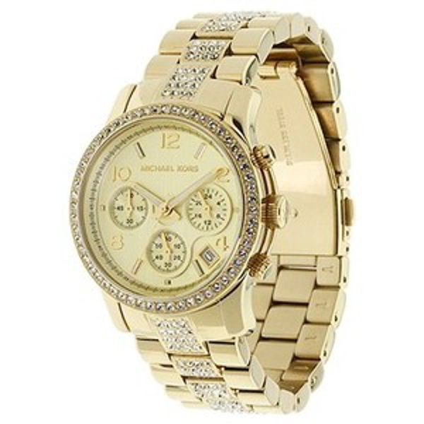 Michael Kors MK5109 Gold Tone Stainless Steel Bracelet Ladies Watch