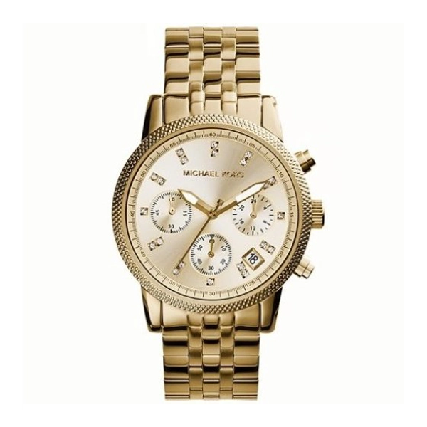 Michael Kors MK5130 Gold Tone Stainless Steel Case Ladies Watch