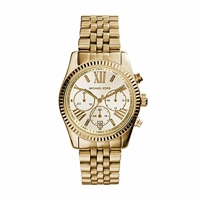 Michael Kors MK5556 Lexington Gold Tone Stainl..