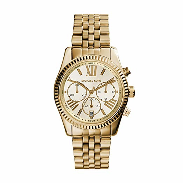 Michael Kors MK5556 Lexington Gold Tone Stainless Steel Ladies Watch