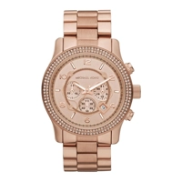 Michael Kors MK5576 Runway Double Glitz Rose G..