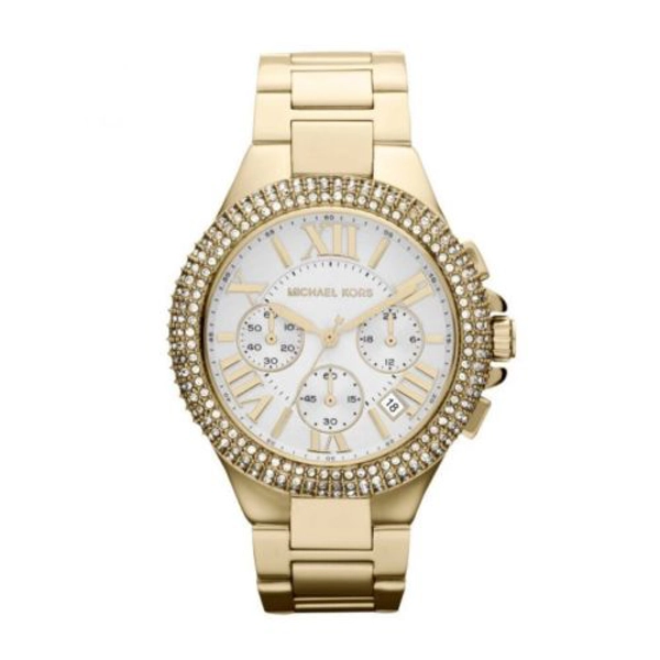Michael Kors MK5756 Bradshaw Chronograph Gold Tone Ladies Watch