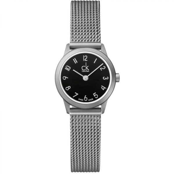 Calvin Klein K3M53151 Minimal Black Dial 24mm Women's Wrist Watch