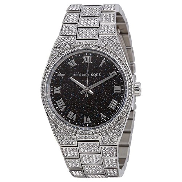 Michael Kors MK6089 Channing Black Crystal Pave Dial Ladies Watch