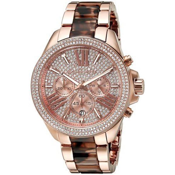 Michael Kors MK6159 Wren Rose Gold Tortoise Shell Ladies Watch