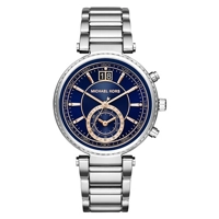 Michael Kors MK6224 Sawyer Blue Dial Stainless..