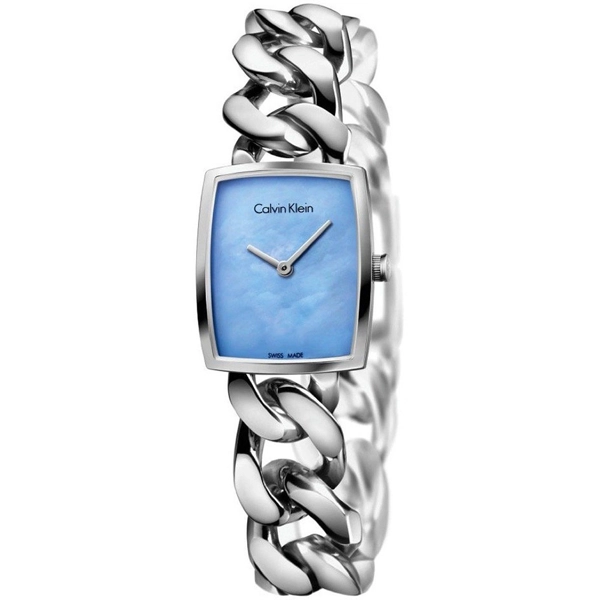 Calvin Klein K5D2M12N Amaze Blue Dial Steel Bracelet Women’s Watch