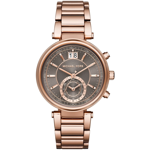 Michael Kors MK6226 Sawyer Grey Dial Rose Gold Tone Ladies Watch