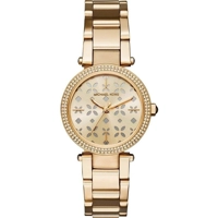 Michael Kors MK6469 Mini Parker Floral Gold To..