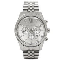 Michael Kors MK8405 Lexington Silver Tone Stai..