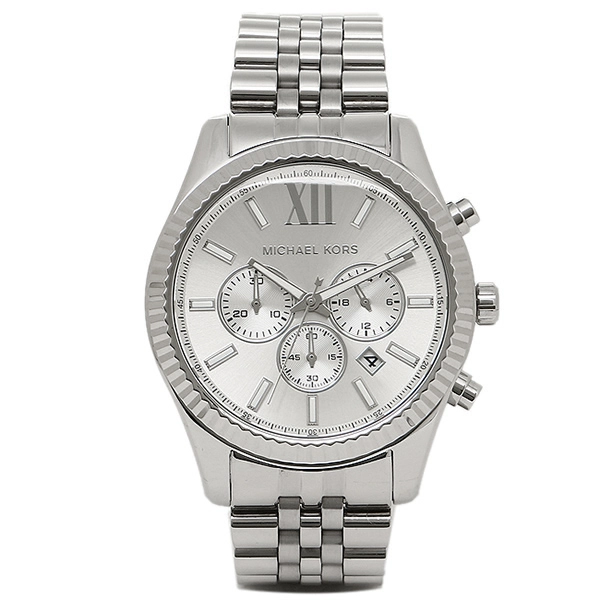 Michael Kors MK8405 Lexington Silver Tone Stainless Steel Men’s Watch