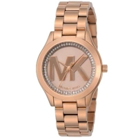 Michael Kors MK3549 Mini Slim Runway Rose Gold..
