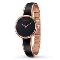 Calvin Klein K4E2N611 Black Dial Stainless Ste..