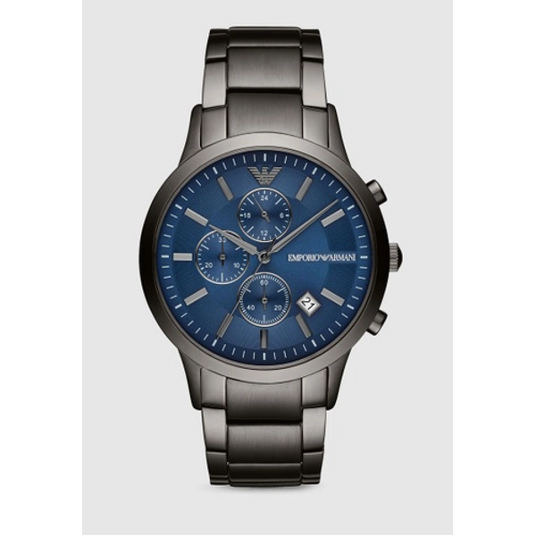 Emporio Armani AR11215 Men s Gunmetal Stainless Steel Watch