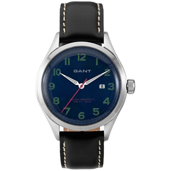 Gant W70462 Leather Strap Stainless Steel Gents Watch