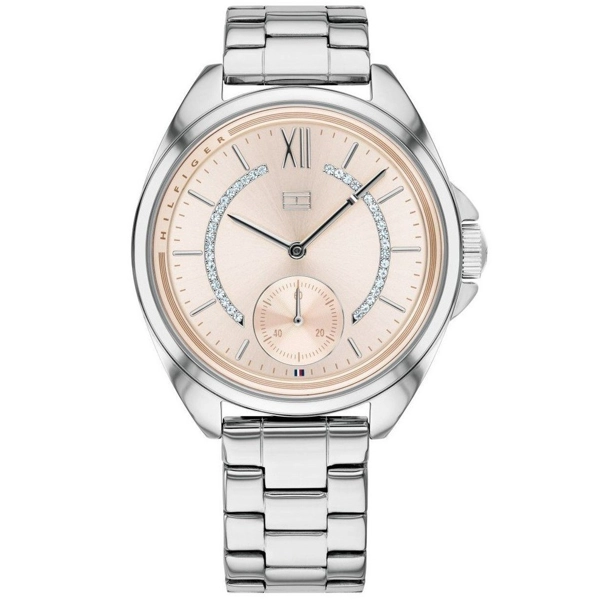 Tommy Hilfiger 1781987 Rose Gold Dial Ladies Watch For Ladies
