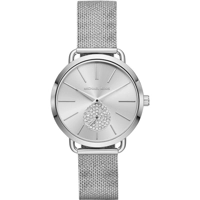 Michael Kors MK3843 Grey Dial Mesh Band Strap ..