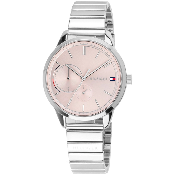 Tommy Hilfiger 1782020 Pink Dial Stainless Steel Strap Ladies Watch