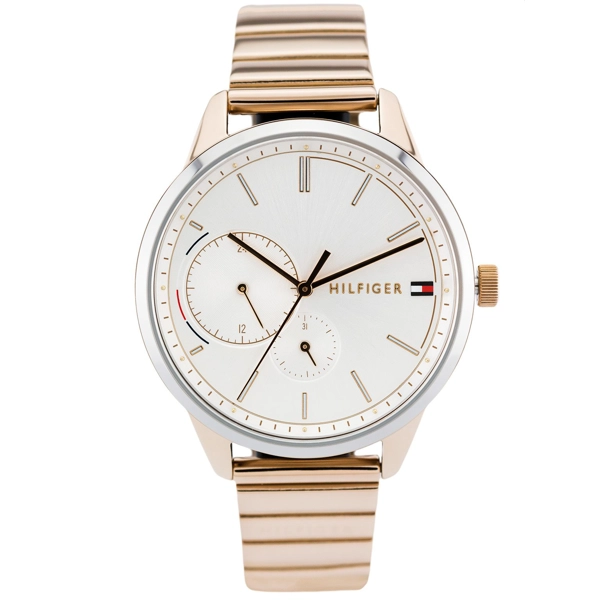 Tommy Hilfiger 1782021 White Dial Stainless Steel Strap Ladies Watch