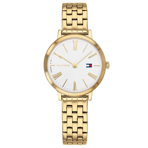 Tommy Hilfiger 1782054 White Dial Stainless Steel Strap Ladies Watch